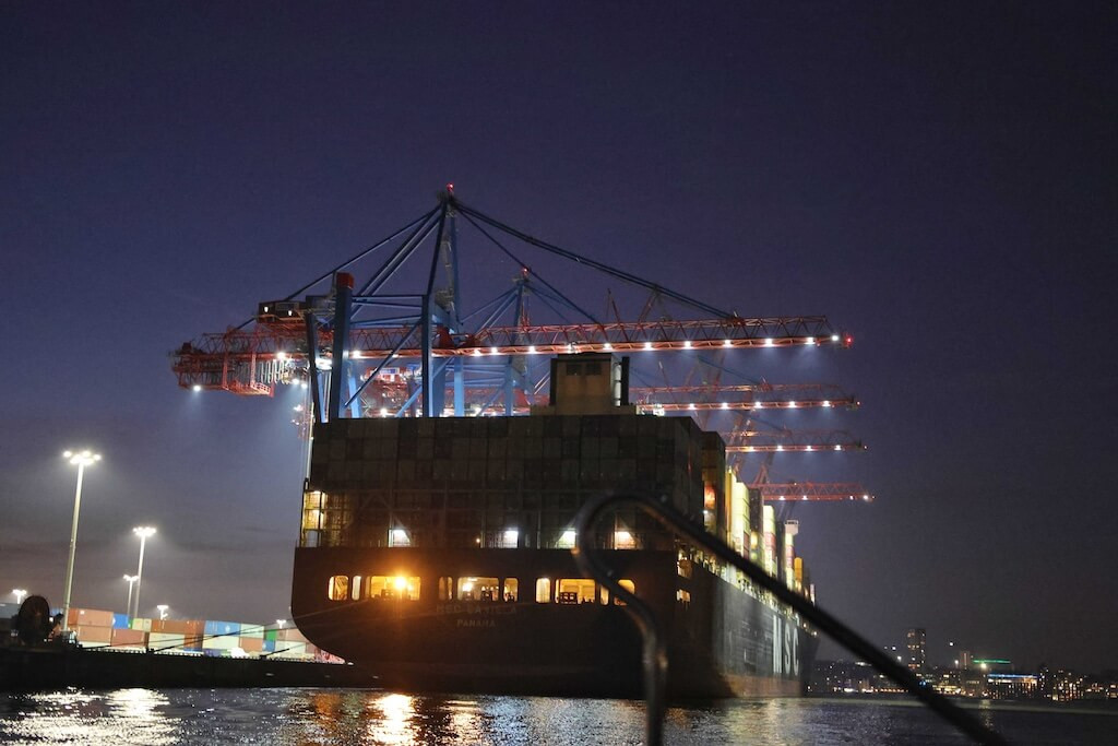 Lichterfahrt Hamburger Hafen