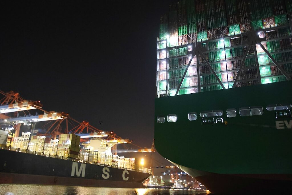 Lichterfahrt Hamburger Hafen